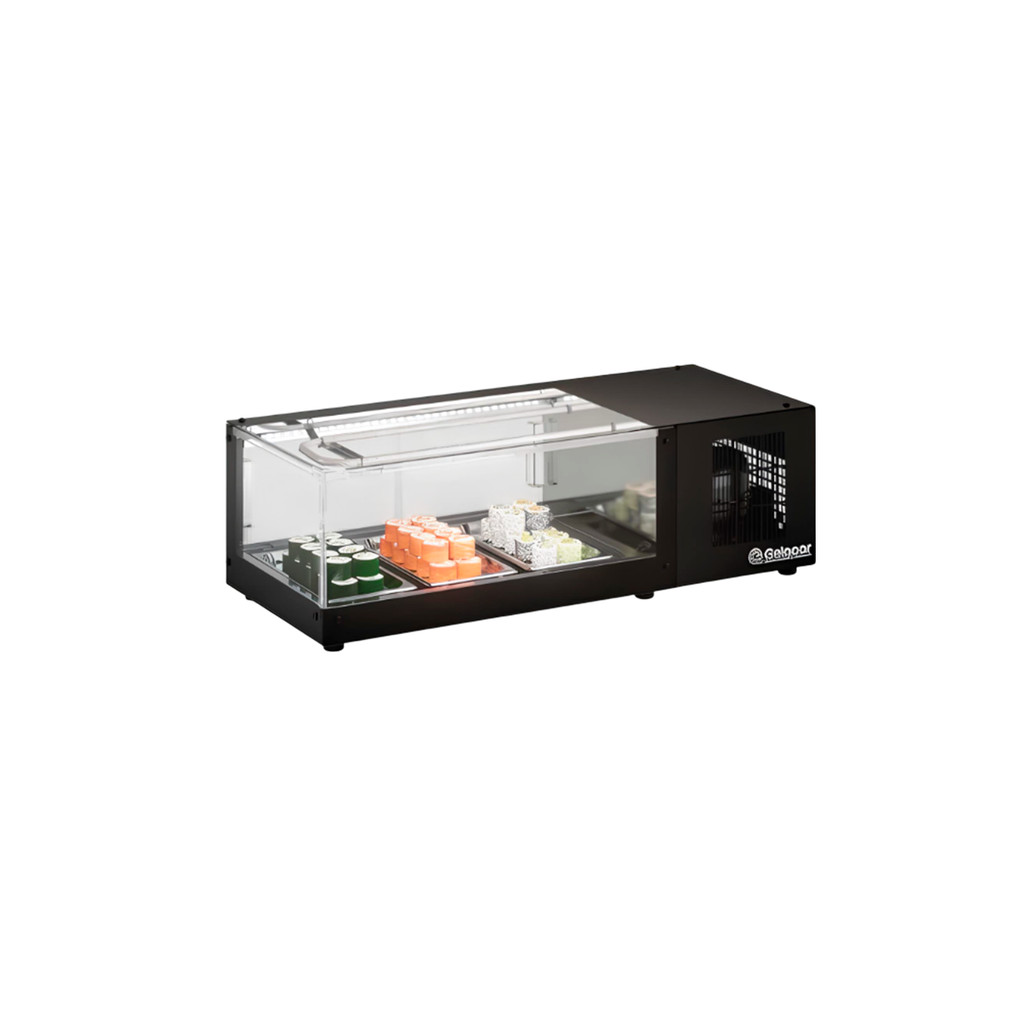 Vitrine Refrigerada de Bancada Gelopar GVRS-100T PR