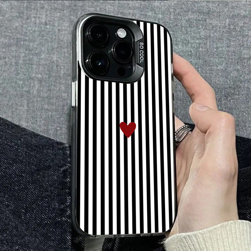 INS Bonito Amor Coração Caso De Telefone Para Samsung S26 Ultra S25 FE S24 Plus S23 S22 A16 A26 A36 A56 A25 A55 A54 A53 