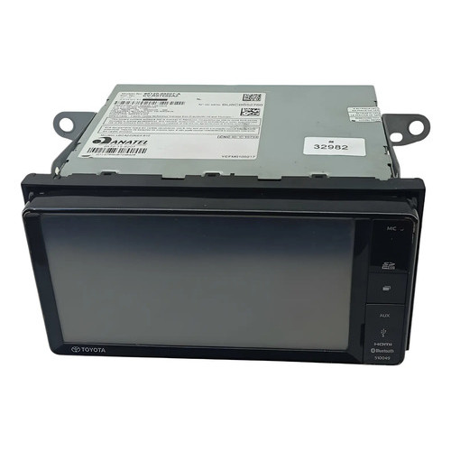 Central Multimidia Toyota Etios 2018 8612098000 Preto