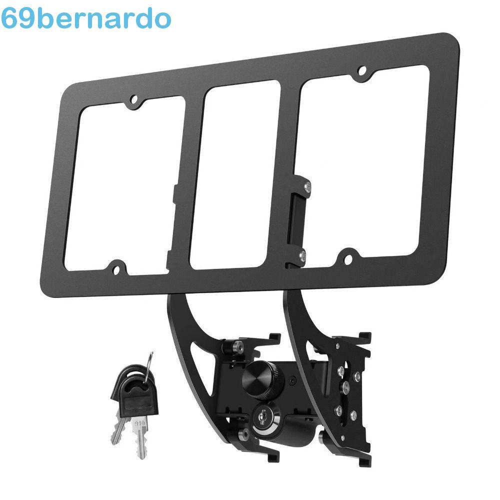 Tampa Da Placa De Licença BERNARDO , Suporte De Frontal Com Trava Antirroubo ,