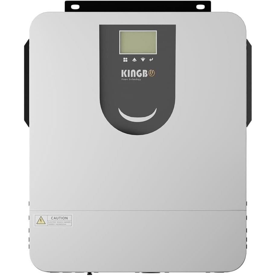 KINGBO - Inversor/carregador solar, tela LCD 6,5KW 6500W 48V Inversor Solar 220V MPPT