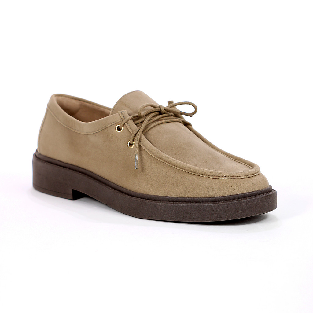 Mocassim Anacapri Oxford Amarração Marrom - Feminino
