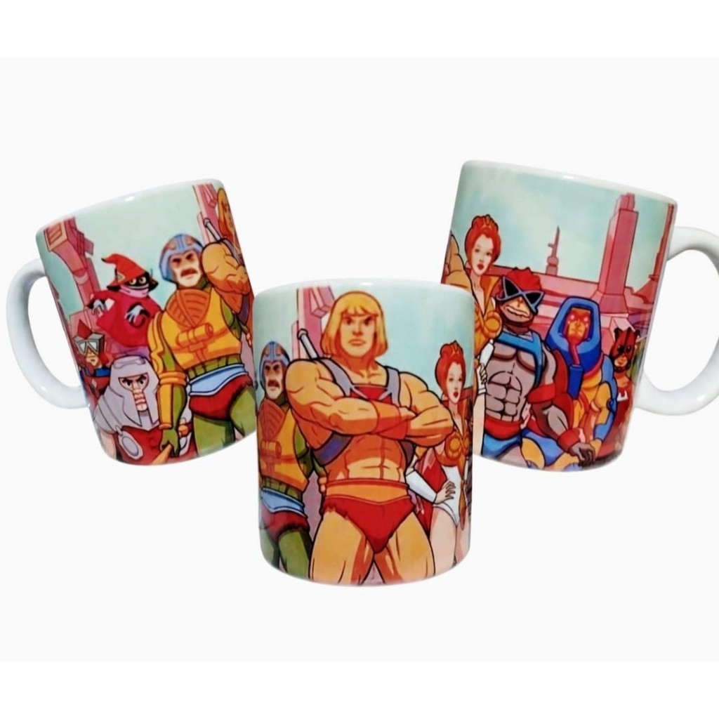 Caneca Personalizada He-Man Nostalgia Anos 80