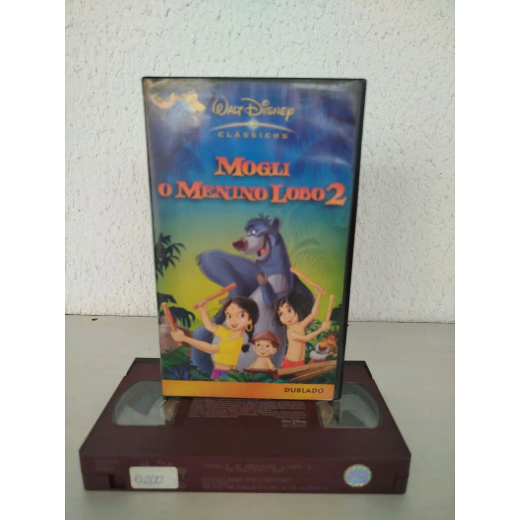 Vhs Mogli O Menino Lobo 2 Dublado
