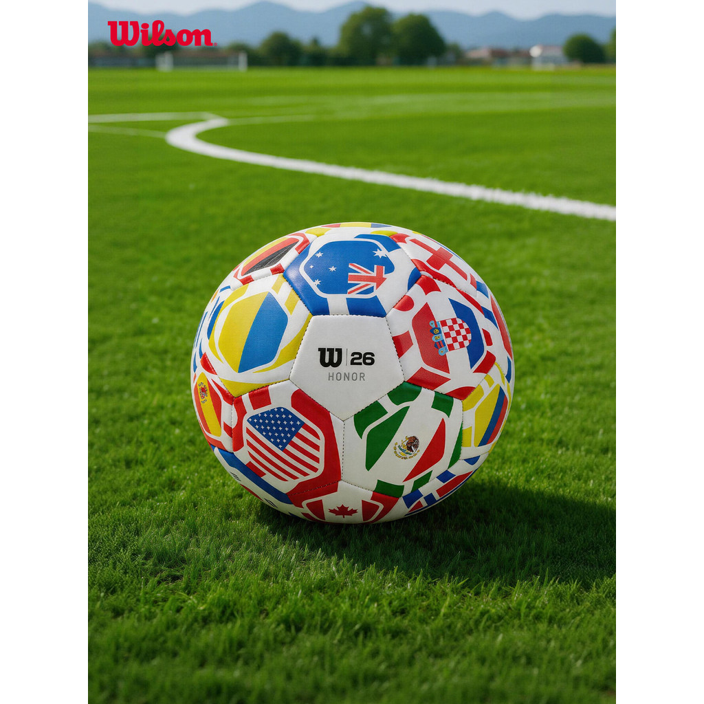 [Novo produto] Wilson Wilson Wilson World Cup Bandeira Nacional Correspondente Treinamento Profissional Alto Desempenho 