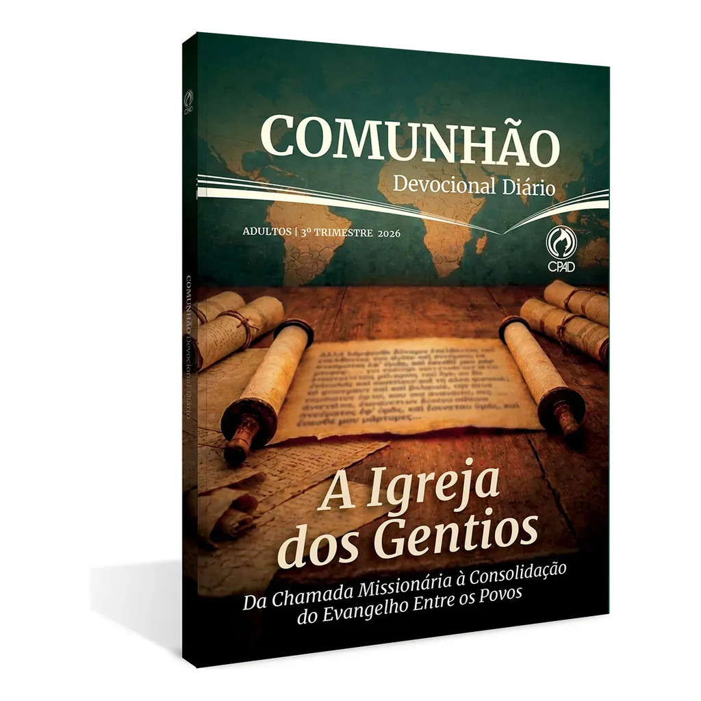 Devocional Comunhão | 3° trimestre 2026 | CPAD Devocional diário I Lições Bíblicas Escola dominical