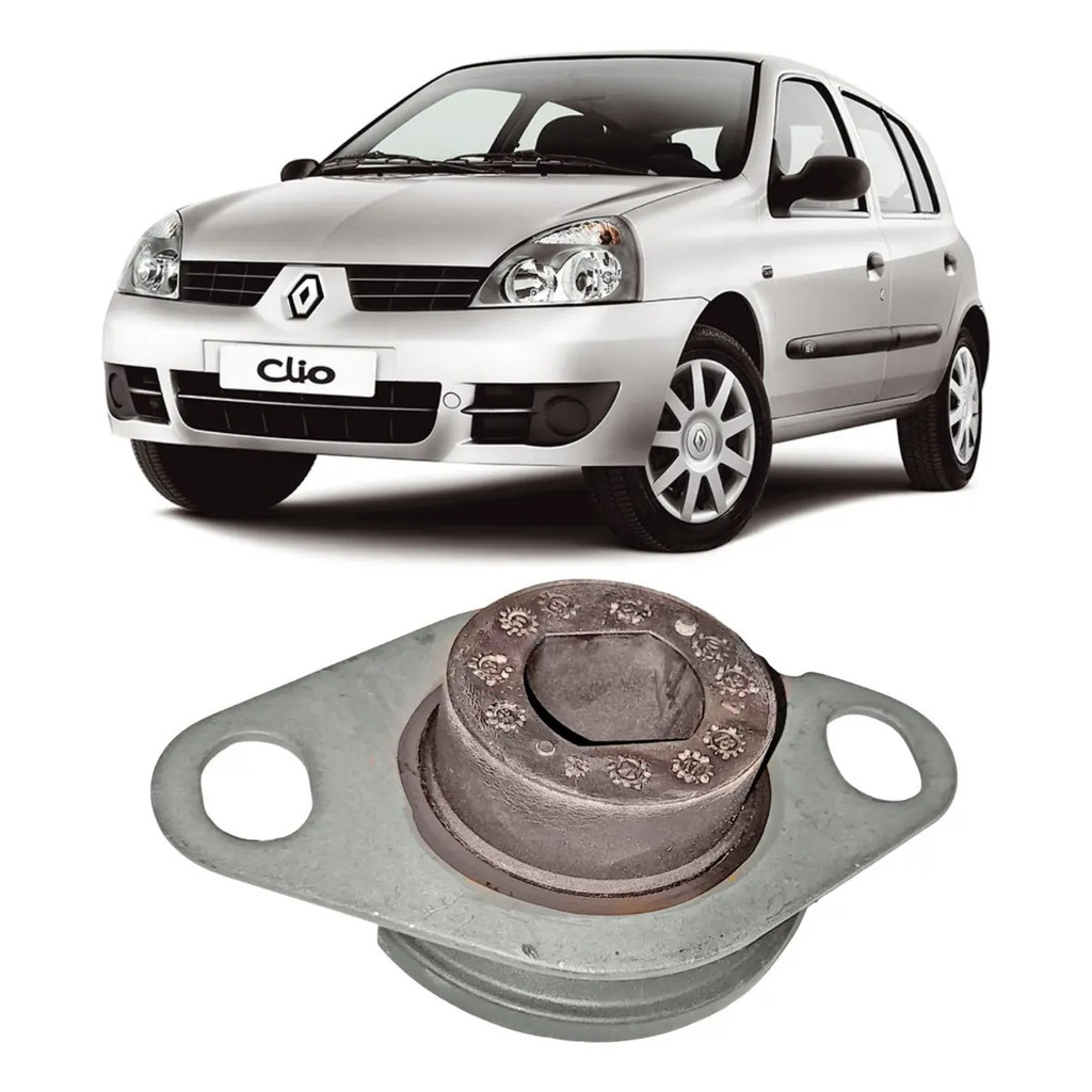 Coxim Superior Câmbio Lado Esquerdo Clio 1998 Até 2017