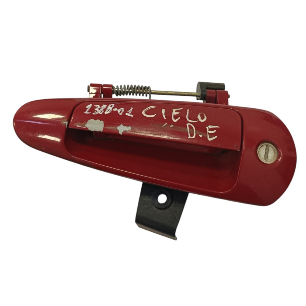 Maçaneta Externa Dianteir Esquerd Chery Cielo 2012 Vermelho Dianteira