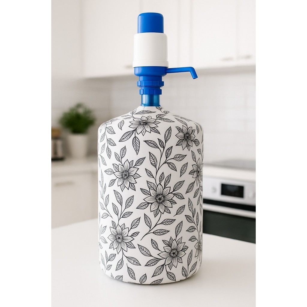 Capa para galão de água invertido de 20 litros capa para galão Várias estampas Floral, frutal, vegetal e melancia