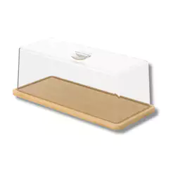 Porta Pão em Bambu com Cúpula Coza Brisa Brinox - 40656/3009