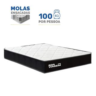 Colchão de Molas Ensacadas One Face Boa Viagem Casal 138cm em Oferta na Shopee