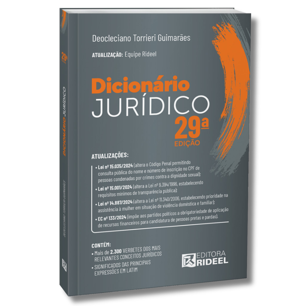 Dicionário Universitário Jurídico 2025 - Mais de 2300 Verbetes em Oferta na Shopee