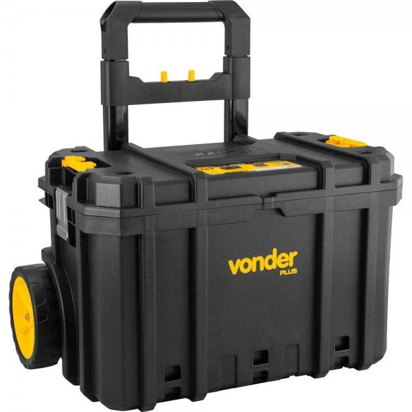 Caixa Para Ferramentas Plástica Com Alça Rodas CRV700 Vonder