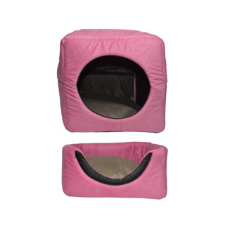 Cama Toca Pet Iglu 2 em 1 - Cores Lisas em Oferta na Shopee