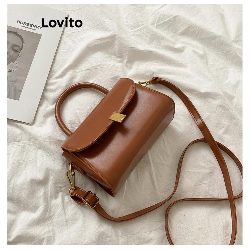 Detalhes do Lovito Bolsa Elegante Bolsa De Ombro Pequena Para O Dia Dos Namorados Para Mulheres LFA59099
