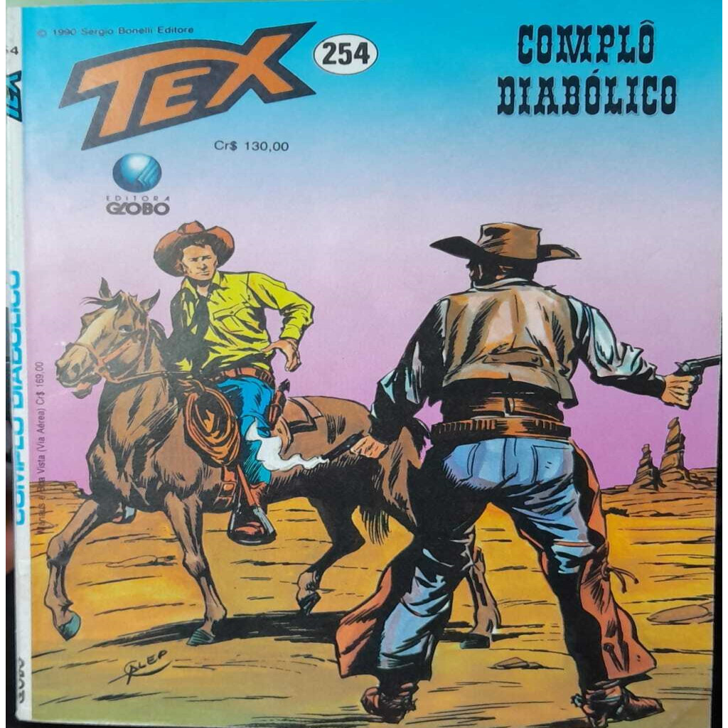 Tex Nº 254 - Complô Diabólico autor Sergio Bonelli