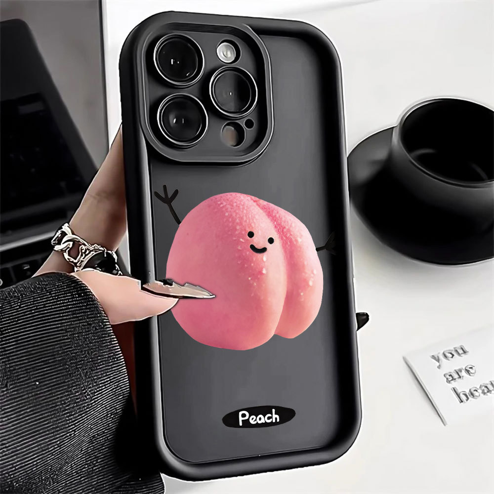 Desenho de Fruta Capa Capinha Para Samsung A06 A07 A05S A12 A13 A14 A15 A16 A17 A23 A32 A34 A36 4G Fino Anti Arranhão