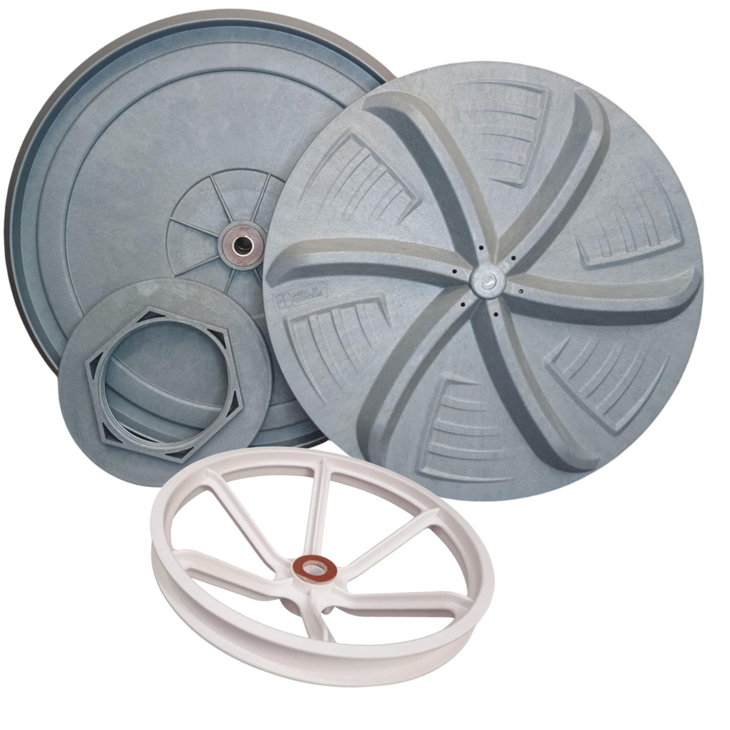 Agitador Com Polia Cupilha E Celeron Compatível Com Tanquinho Colormaq Lct 4,5Kg