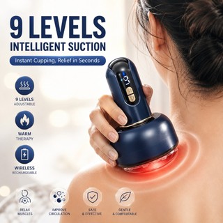 Escova Meridiana Massagem Artefato Cupping Universal Sucção Sha - Ventosa Estética - Mass…