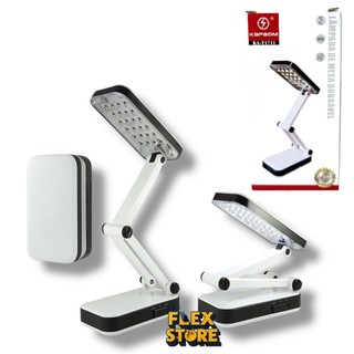 Luminária Dobrável de Mesa LED Recarregável KAPBOM KA-T1711 Portátil Articulada para Estudo e Leitura