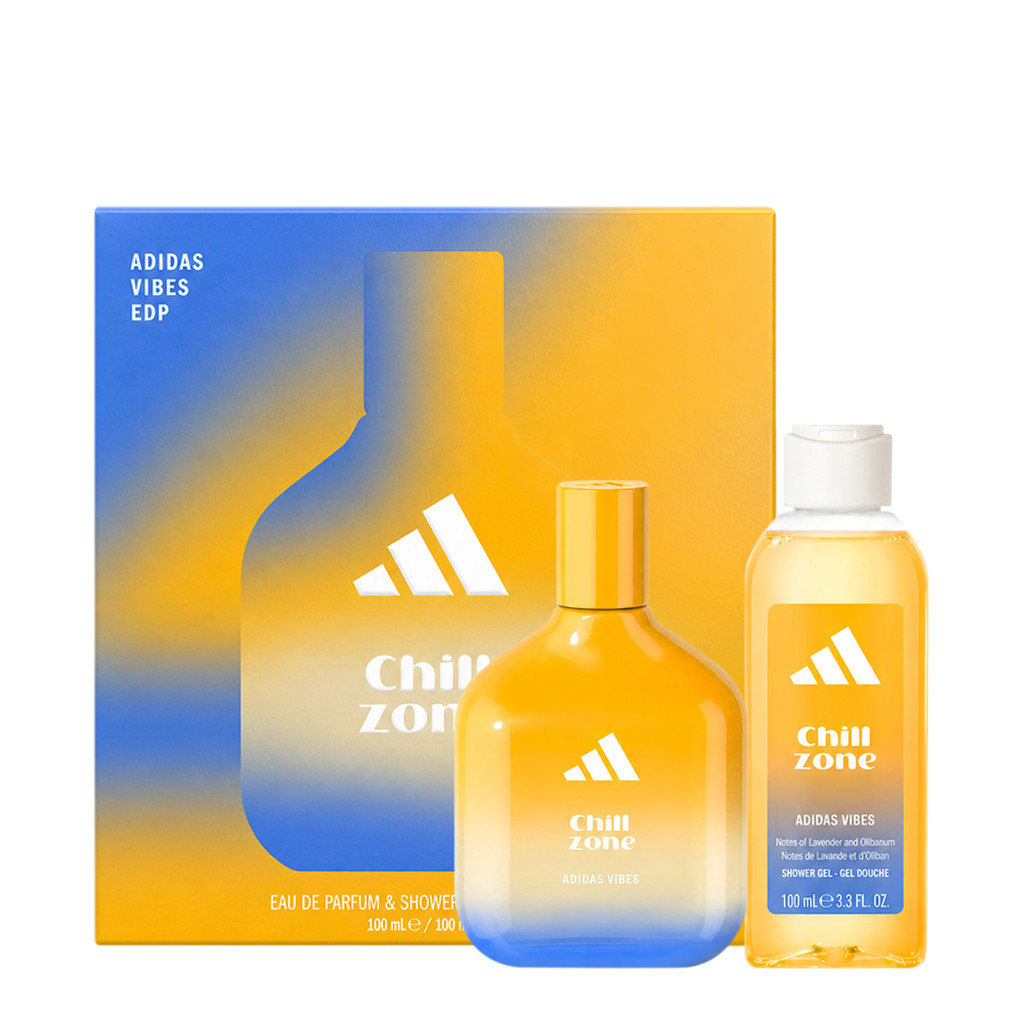 Adidas Vibes Chill Zone Kit Coffret Eau de Pafum Shower Gel (2 produtos)