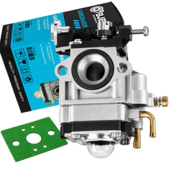 Carburador Roçadeira Gasolina 2 Tempos Regulado 42.7cc 43cc 52cc 62cc 63cc 65cc 75cc Compatível Toyama Vulcan Garthen