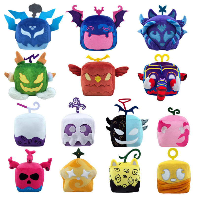 Blox Fruits Pirate Flame Brinquedo De Pelúcia Fofo Diabo Fruta Boneca Recheada Para Fãs
