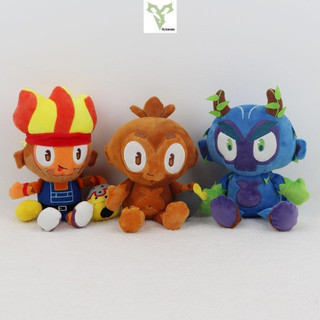 Brinquedo de pelúcia de macaco fofo Bloons TD6, brinquedo de pelúcia de macaco com dardos, brinquedo de pelúcia de macac