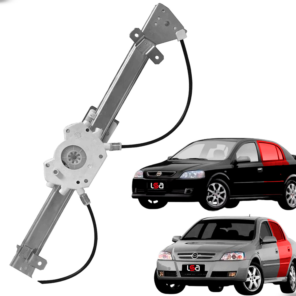 Elevador de Vidro Elétrico Traseiro Esq Astra GM 1998-2011 Hatch e Sedan Qualidade Garantida em Oferta na Shopee