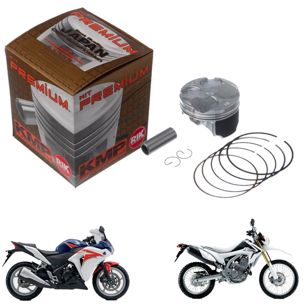 Pistao Kit C/anel Cbr 250r/crf 250l 0.50 2012+ Rik Premium