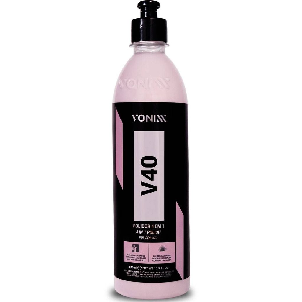 Polidor Corte Refino Lustro Protecao 4 Em 1 V40 500ml Vonixx em Oferta na Shopee