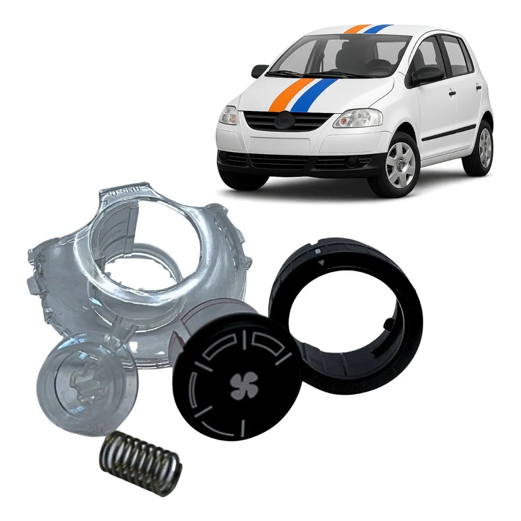 5 Peças Reparo Botão Ventilação AC Fox Crossfox Spacefox Roldana Velocidade em Oferta na Shopee