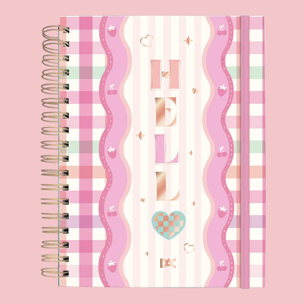 Caderno Smart Colegial Hello 80 fls - DAC — imagem 2 de 2