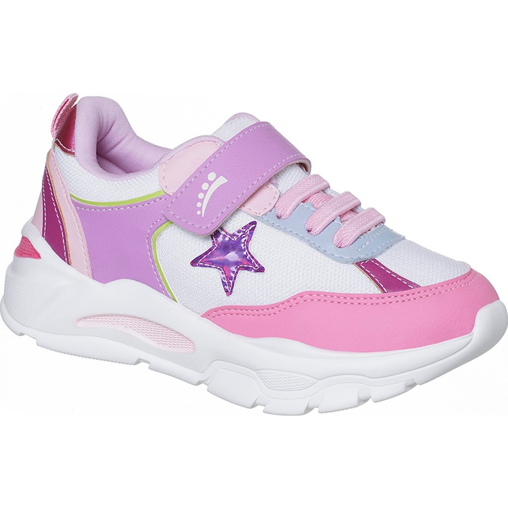 Tênis Infantil Ortopasso Wave Menina Estrela Fashion em Oferta na Shopee
