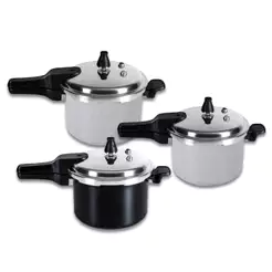 Panela de Pressão com Fundo de Indução Ceramic Life Brinox 5,4L ou 4,2L (Escolha o Modelo)