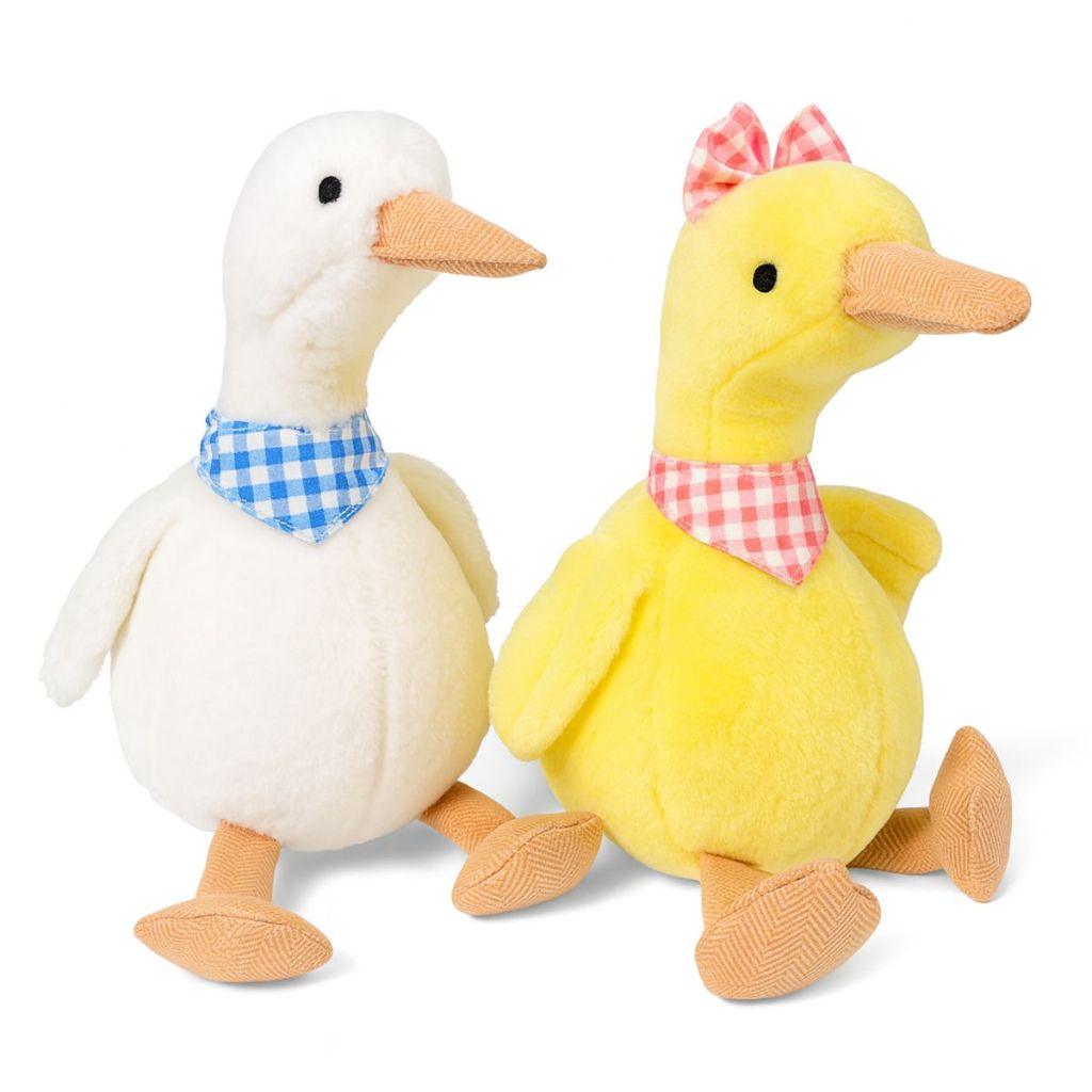 Pato De Pelúcia Brinquedo Com Som Para Crianças Bebês e Pets Presente Criativo Quarto Decorado