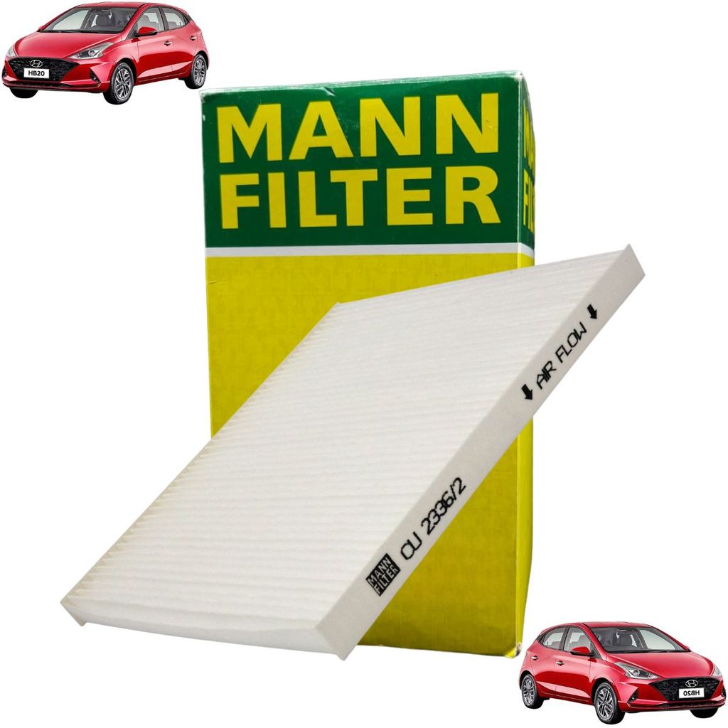 Filtro De Cabine Hb20 2012 A 2022 / Hb20 S 2013 A 2022 / Hb20 X 2012 A 2021 / Ix35 2010 A 2024 / Tucson 2004 A 2024