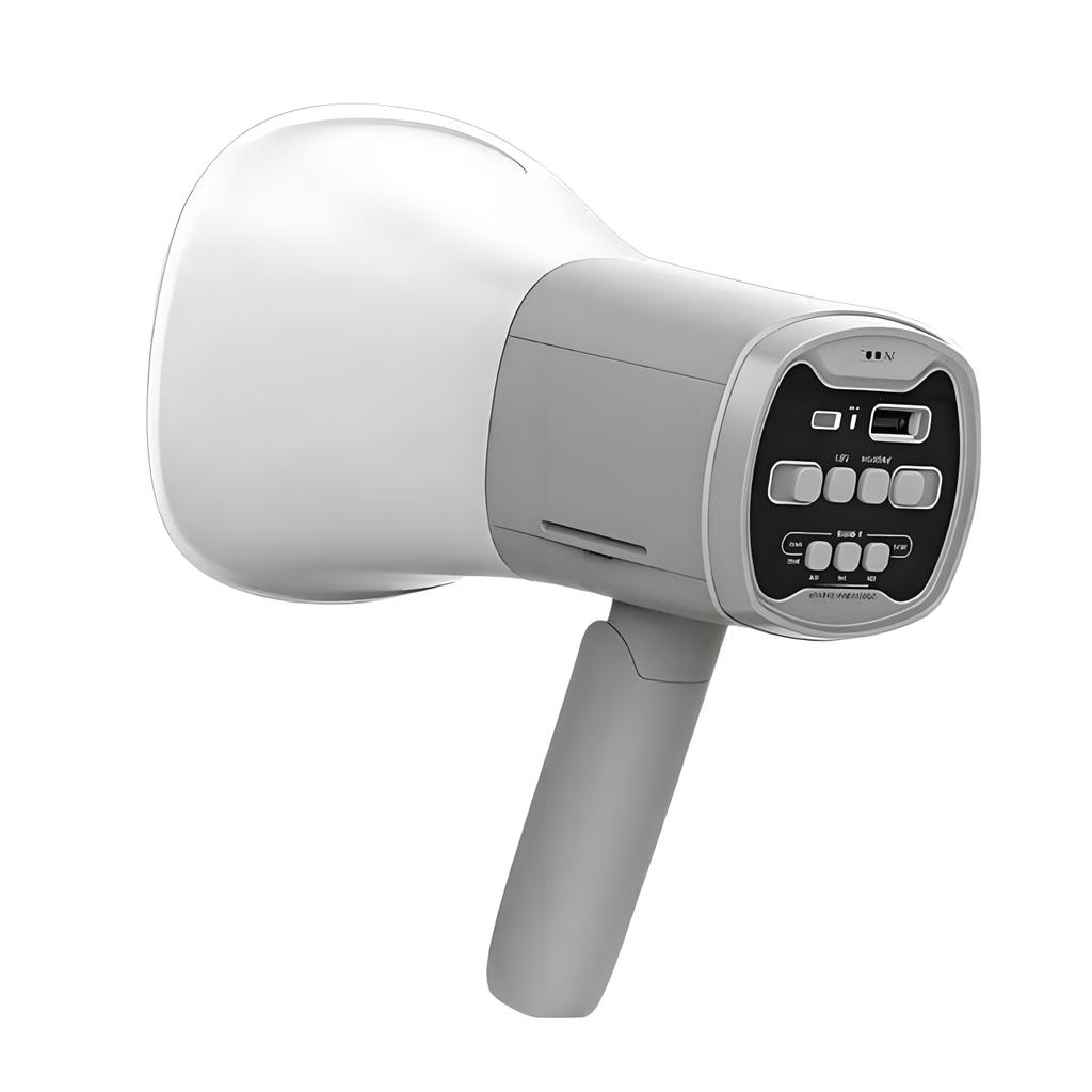 Megafone Profissional Gravador Amplificador  conectar Bluetooth, suporta pen drive móvel/cartão de memória TF