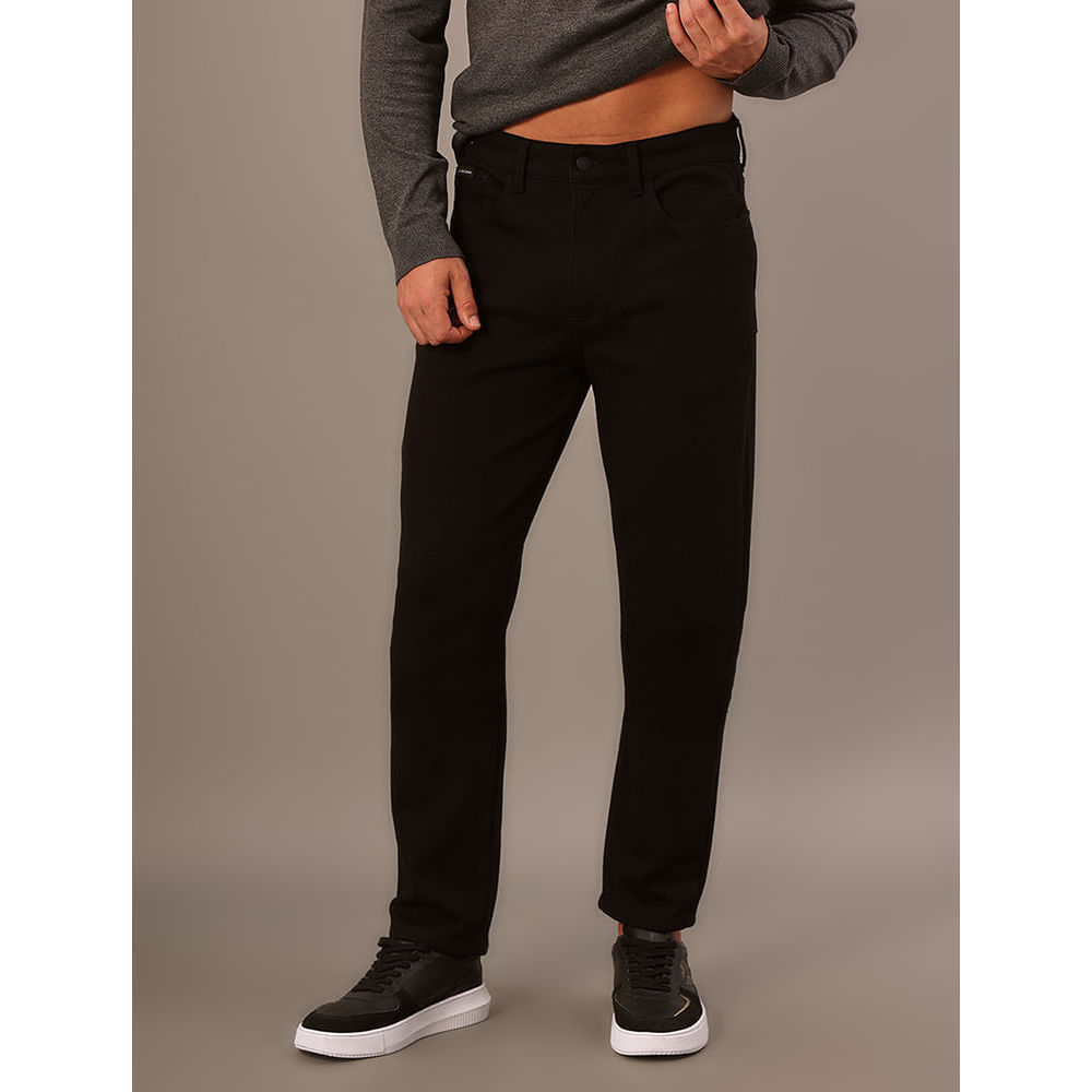 Calça Calvin Klein Jeans 5 Pockets Slim - Preto
