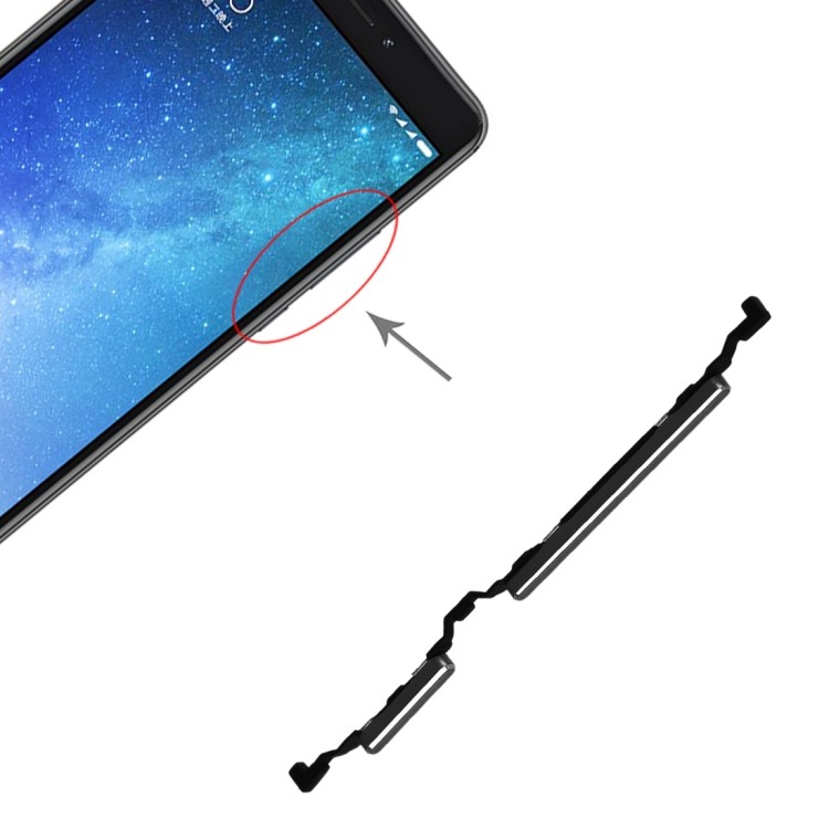 Botão Liga/Desliga De Peças Sobressalentes De Reparo Xiaomi E De Controle De Volume Para Max 2