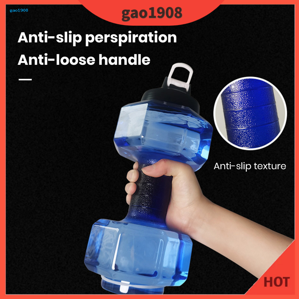 GAO * Halteres Multifuncionais Chaleira Portátil Com 500/1500/2200/2600ml Garrafa De Água Esportiva-Copo Para Treino De