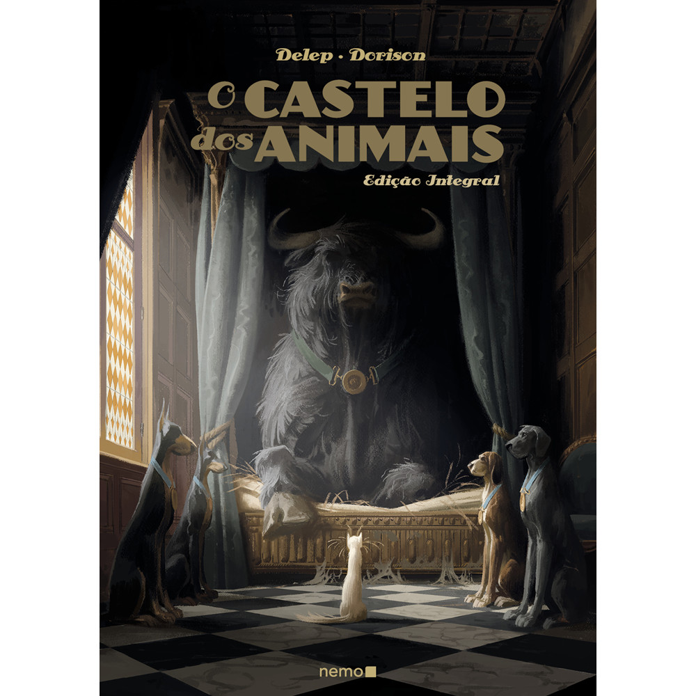Capa do livro Comics - O Castelo dos Animais - Edição Integral - Editora Nemo