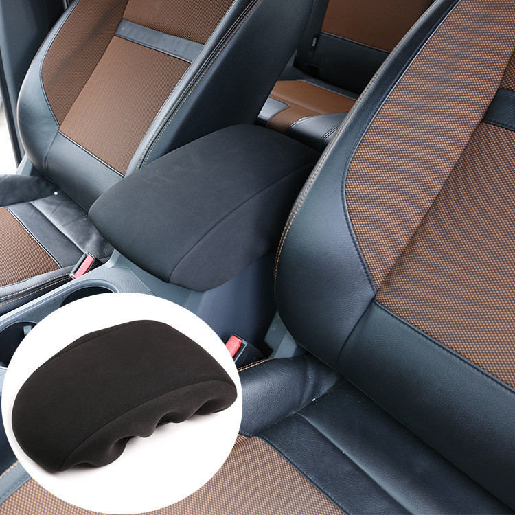 Caixa De Apoio De Braço De Controle Central Do Carro Capa Protetora Apto Para Ford Ranger 2015-2021 Pano Preto Acessório