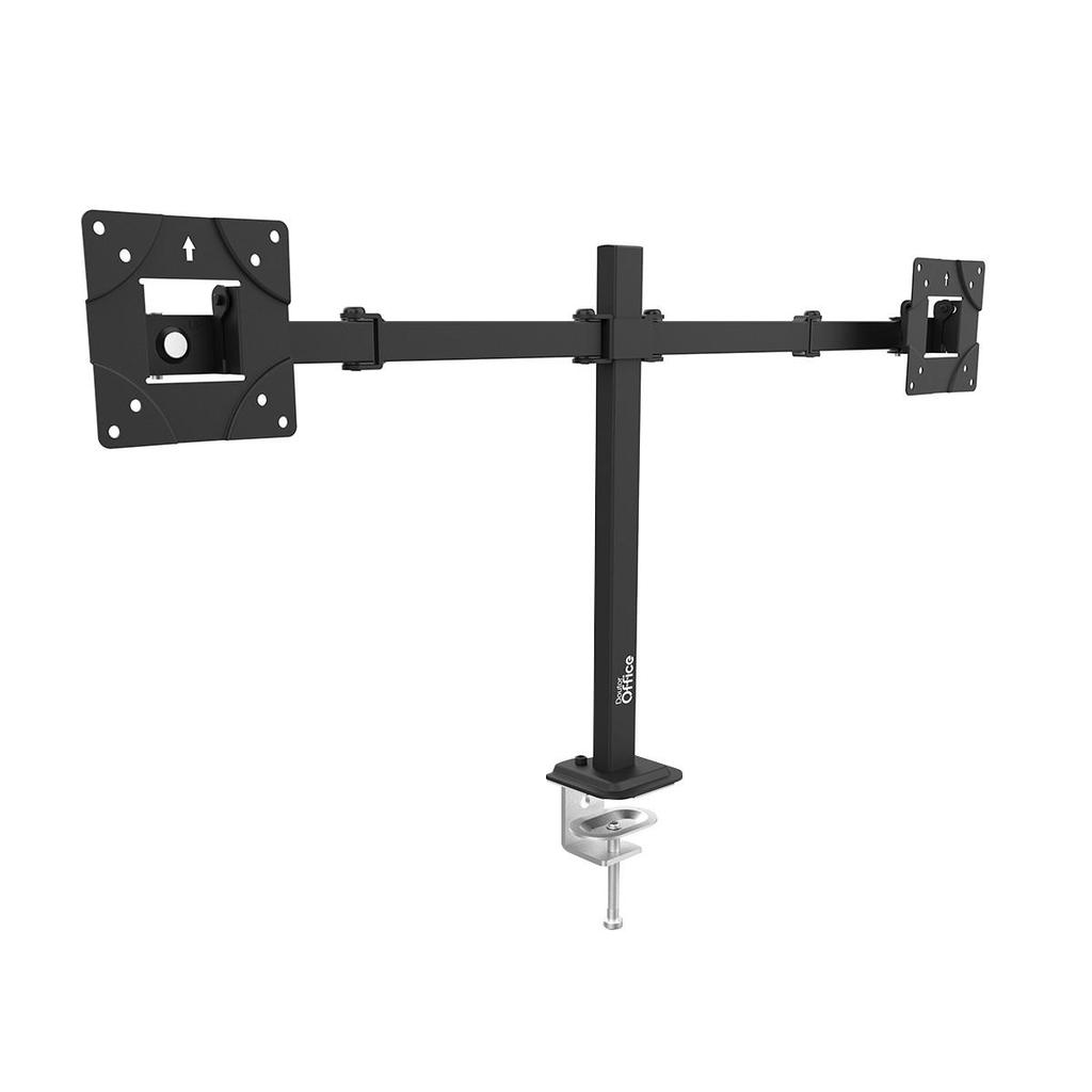 Suporte de Mesa Dr. Office Titan D10, Ergonômico, Para 2 Monitores de Até 32 Pol