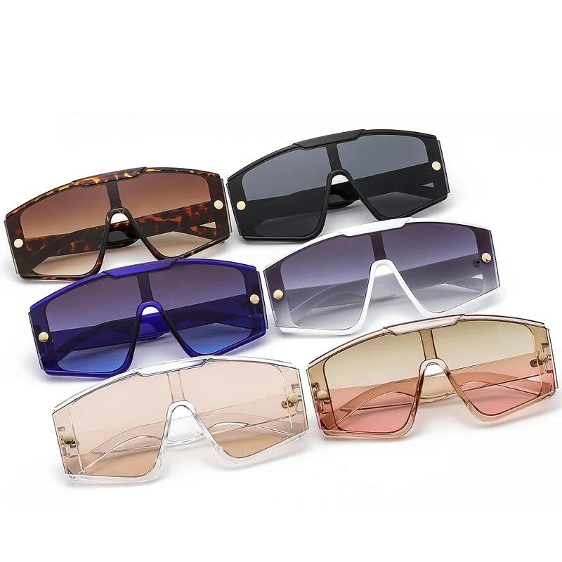 Óculos de Sol Fashion para Homens e Mulheres com Lentes Gradientes e Armação