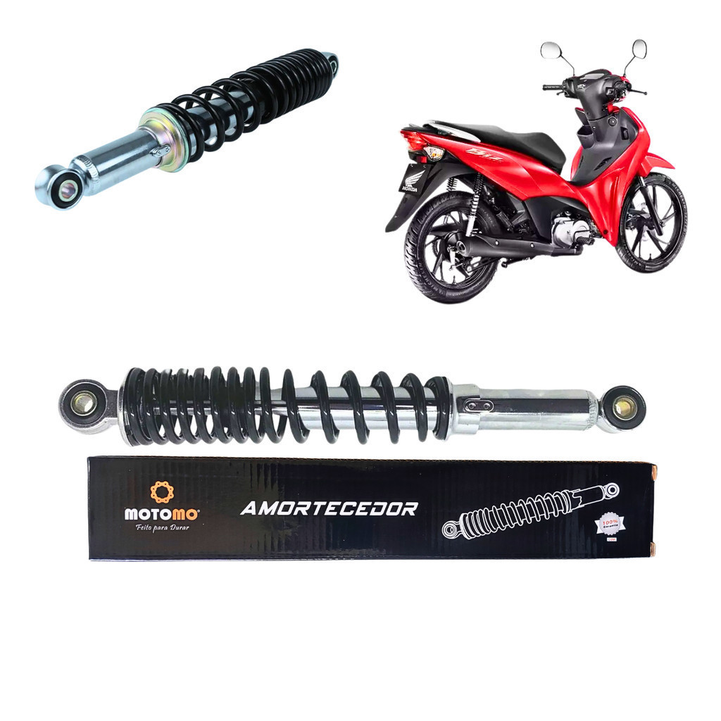 Amortecedor Biz 100/125 Honda ES/KS 2002 a 2015