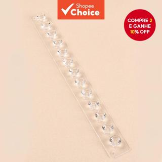 Acrílico Transparente Jóias Penduradas Cabeça de Dimonada Colar Brinco Relógio Organizador de Armazenamento Display em Oferta na Shopee