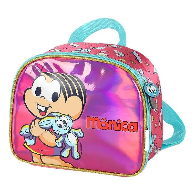Lancheira Térmica Turma Da Monica Rosa Luxcel La42493mn
