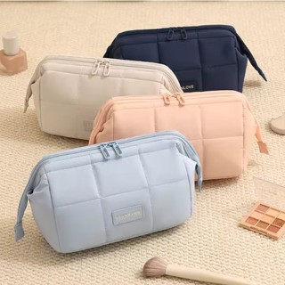 Necessaire Feminina Bolsa Cosmética Organizador Estojo de Maquiagem Grande Espaçosa tendência em Oferta na Shopee