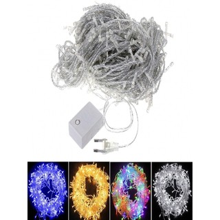kit 2 Pisca Pisca Led De Natal 100 Lâmpadas Coloridas/brancas 10 Metros 110v OU 220V